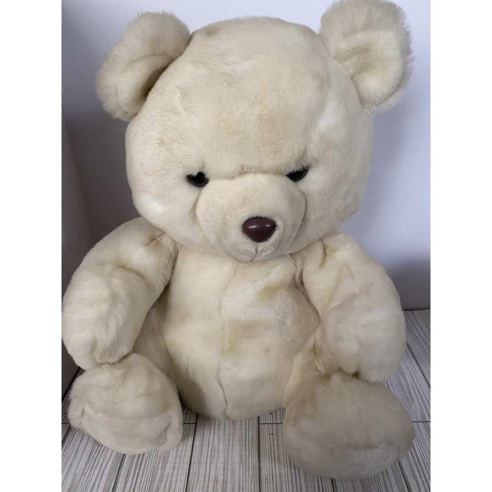 Marshall Field's Cream-Colored Teddy Bear Vintage Chicago Department Store